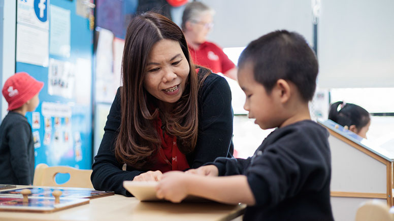 parent are teaching their children