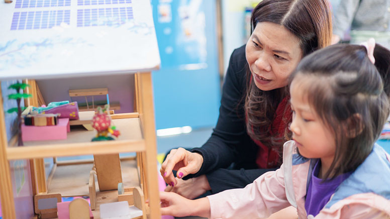 parent are teaching their children